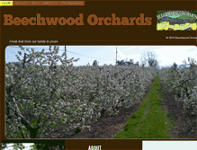Tablet Screenshot of beechwoodorchards.net